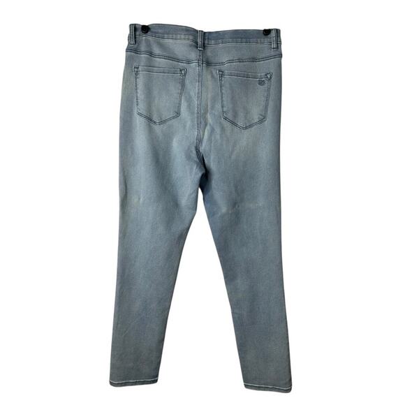 DG2 Diane Gilman Jeans Size 14T Virtual Stretch Skinny Light Wash High Waisted - Picture 4 of 13